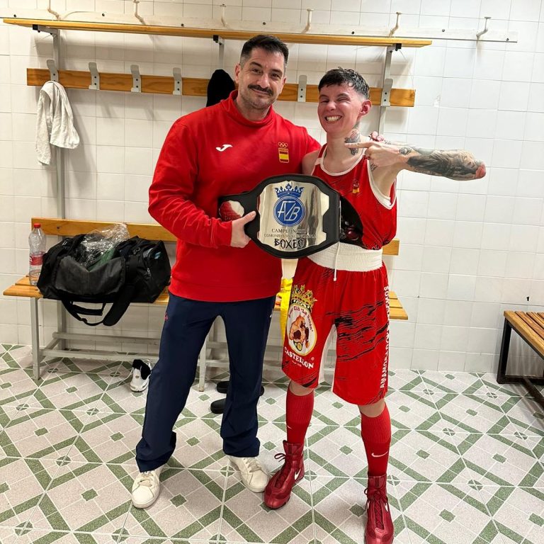 marco perez lucie elise riquelme campeona boxeo